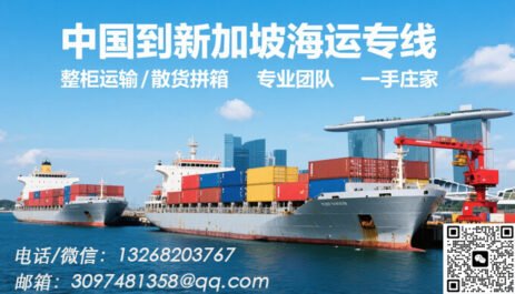 中国到新加坡整柜/拼箱海运操作指南