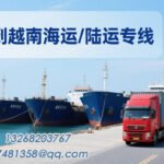 中国到越南海运/空运专线，安全快捷省心之选
